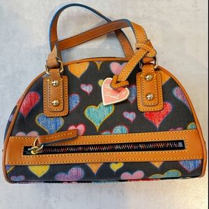 Dooney and Bourke Hearts Handbag